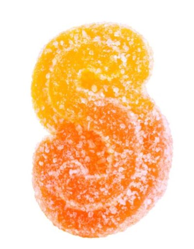 Sourz By Spinach - Fully Blasted Peach Orange 1:1 Thc | Cbd Gummies
