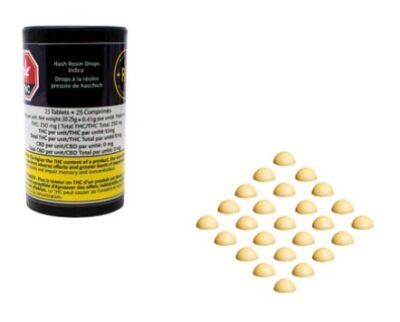 ROSIN HEADS : Hash Rosin Drops Indica V2 (25x10mg)