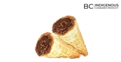Dabble Cannabis Co. - Milk Chocolate Live Rosin Waffle Cones