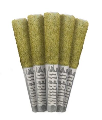 DEBUNK : Moon Drops Bubble Hash Coated Infused Pre-Rolls (5x0.5g)