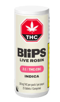 Blips - Live Rosin 2:1 Thc/Cbc Tablets