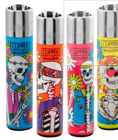 SMOKE ARSENAL : 'Hippie' Clipper Lighter