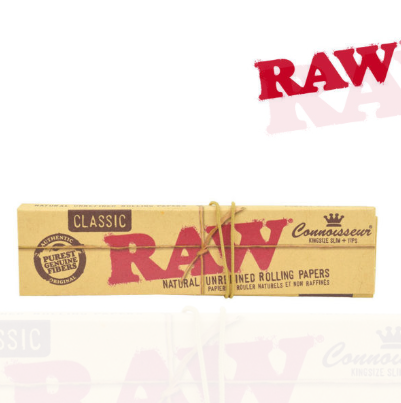 HBI : RAW KING SIZE SLIM CONNOISSEUR PAPERS