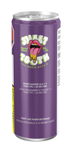 Sweet Tooth - Grape Gingerale Live Rosin 10Thc 20Cbg